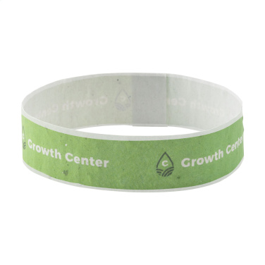 Logotrade advertising product image of: Seed Paper Festival Wristband